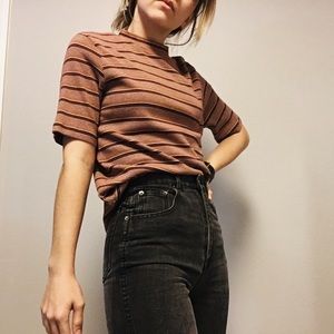 Stripped 80s Top